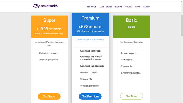 PocketSmith Review - Forecasting Your Money - Doughroller