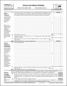 What Is Tax Form 1040 Schedule B? - Doughroller